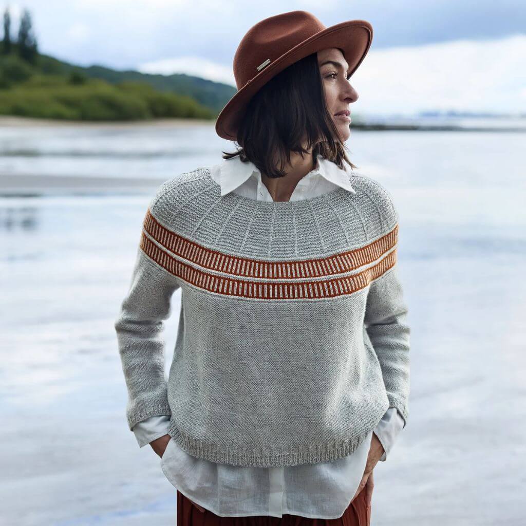 Rosy Green Wool Pullover Precious Memory Strickanleitung - Rosy Green Wool (PDF) Lieblingsgarn