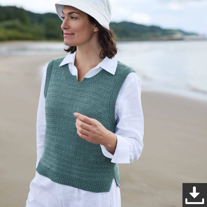 Rosy Green Wool Top River´s Song Strickanleitung - Rosy Green Wool (PDF) Lieblingsgarn
