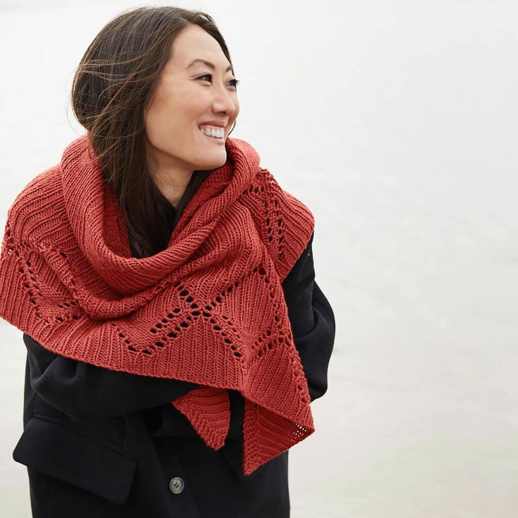 Rosy Green Wool Tuch Ating Strickanleitung - Rosy Green Wool (PDF) Lieblingsgarn