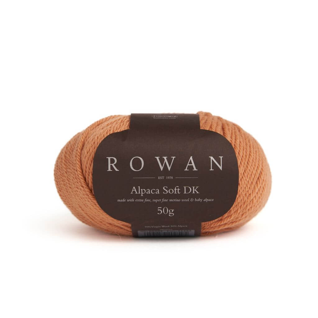Rowan 228 cinnamon Rowan Alpaca Soft DK Lieblingsgarn