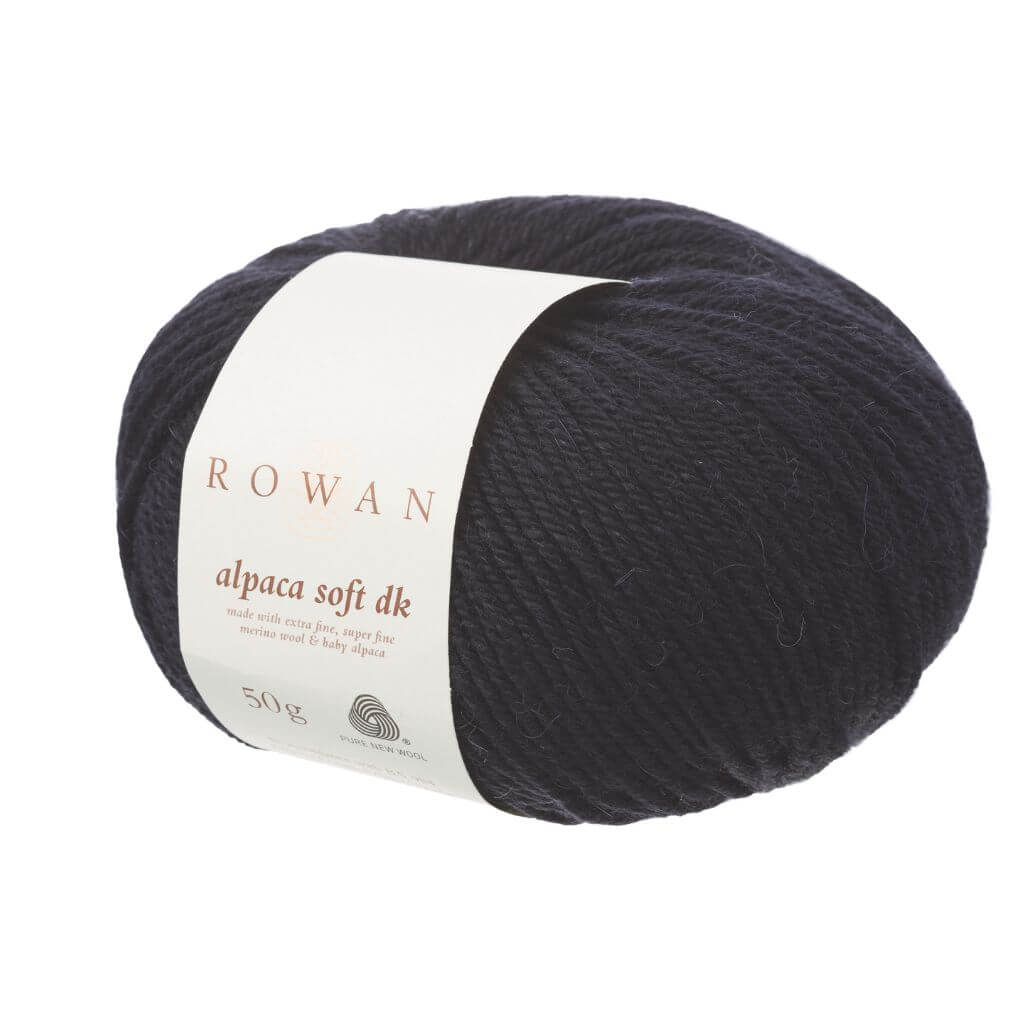 Rowan 216 black Rowan Alpaca Soft DK Lieblingsgarn