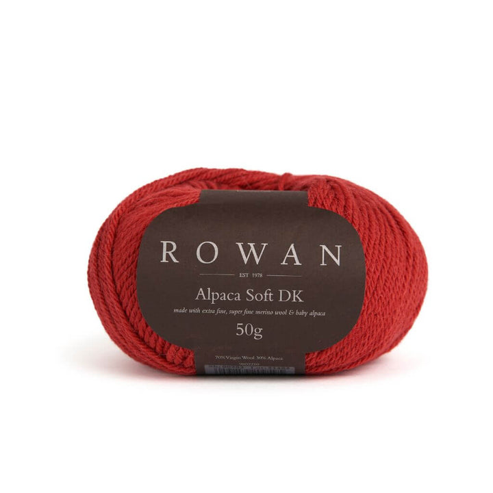 Rowan 229 vermilion Rowan Alpaca Soft DK Lieblingsgarn