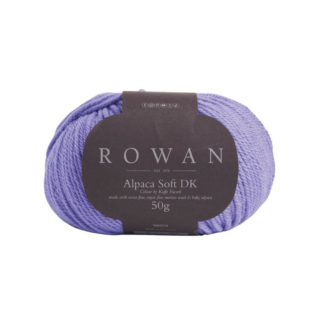 Rowan K0014 jacaranda Rowan Alpaca Soft DK Lieblingsgarn