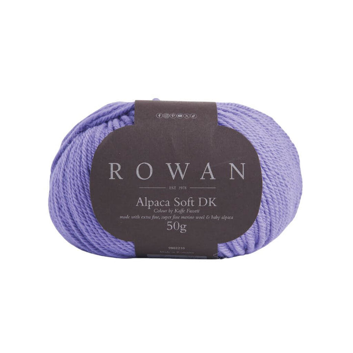 Rowan K0014 jacaranda Rowan Alpaca Soft DK Lieblingsgarn