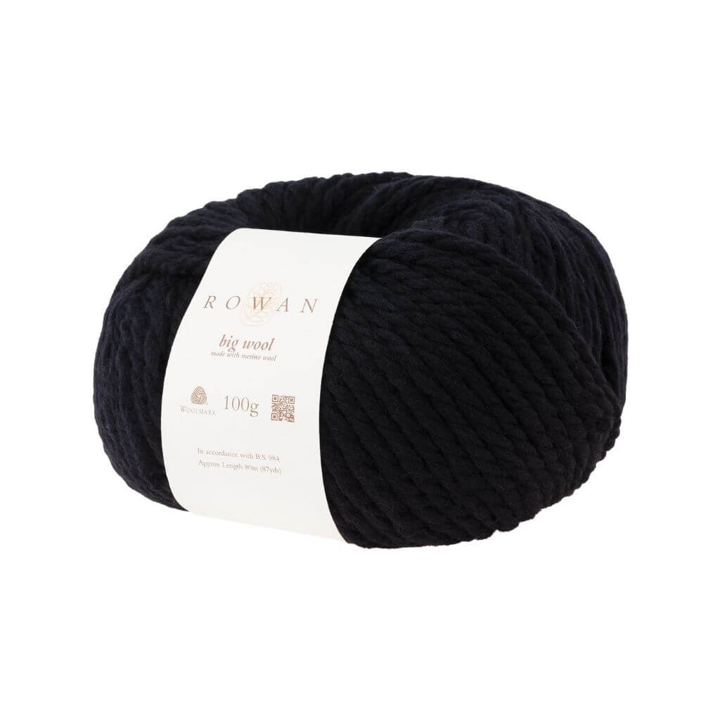 Rowan 008 black Rowan Big Wool Lieblingsgarn