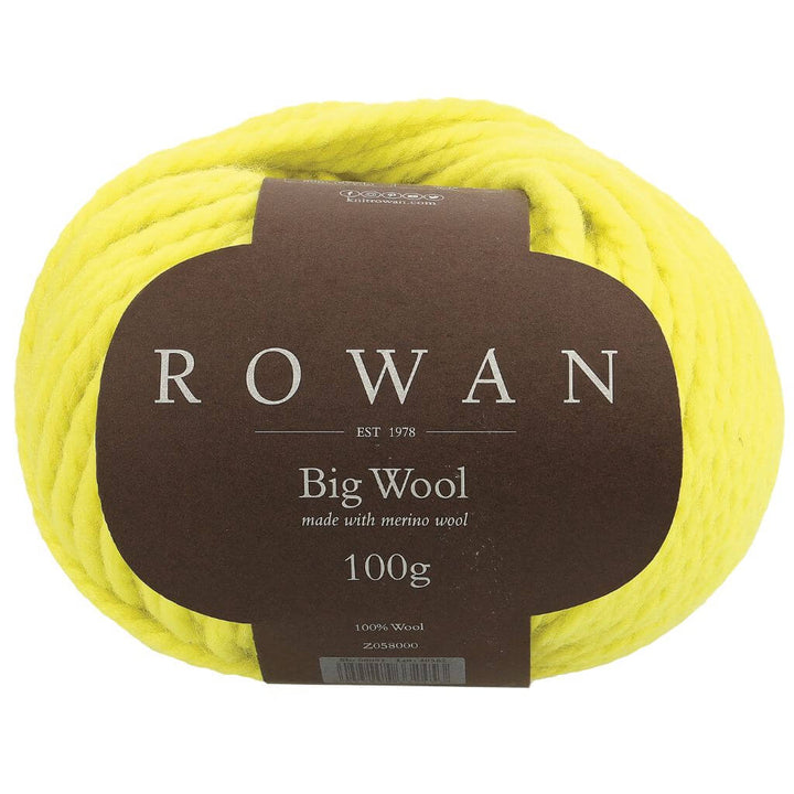 Rowan 091 citron Rowan Big Wool Lieblingsgarn