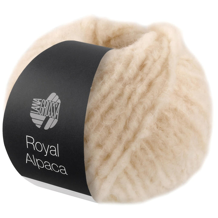 Lana Grossa 2 - Hellbeige Lana Grossa Royal Alpaca Lieblingsgarn