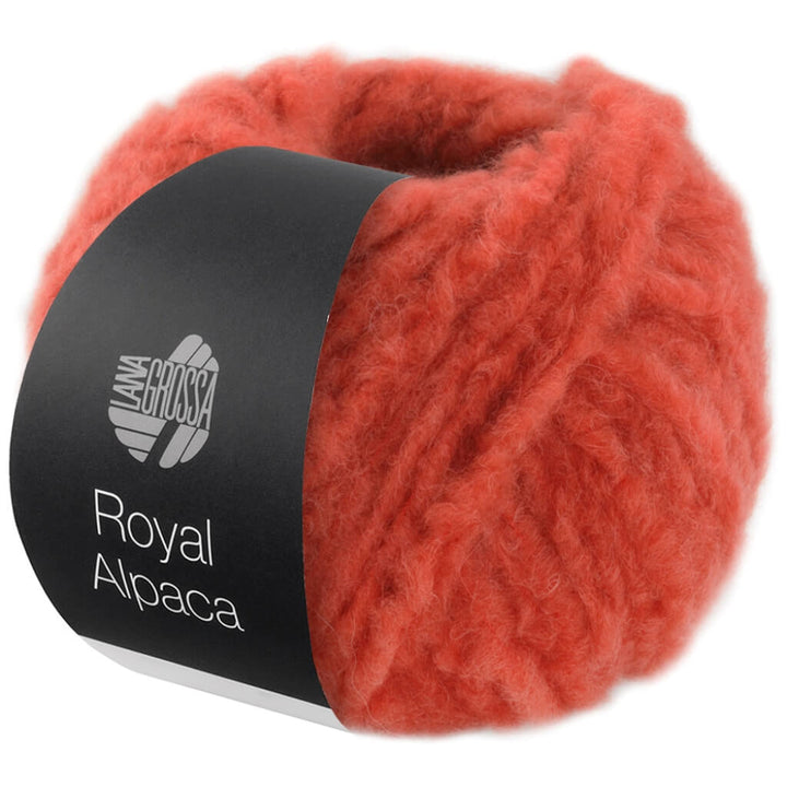 Lana Grossa 5 - Rostorange Lana Grossa Royal Alpaca Lieblingsgarn