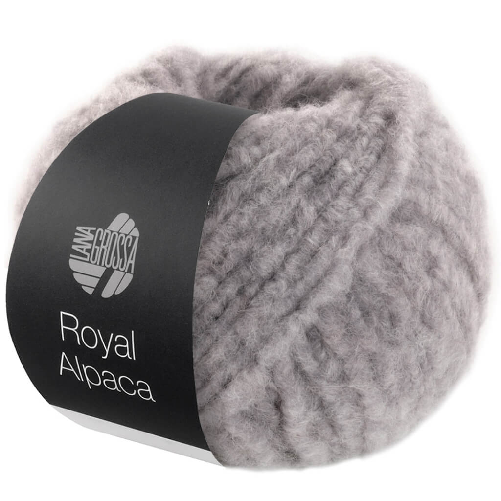 Lana Grossa 10 - Hellgrau Lana Grossa Royal Alpaca Lieblingsgarn