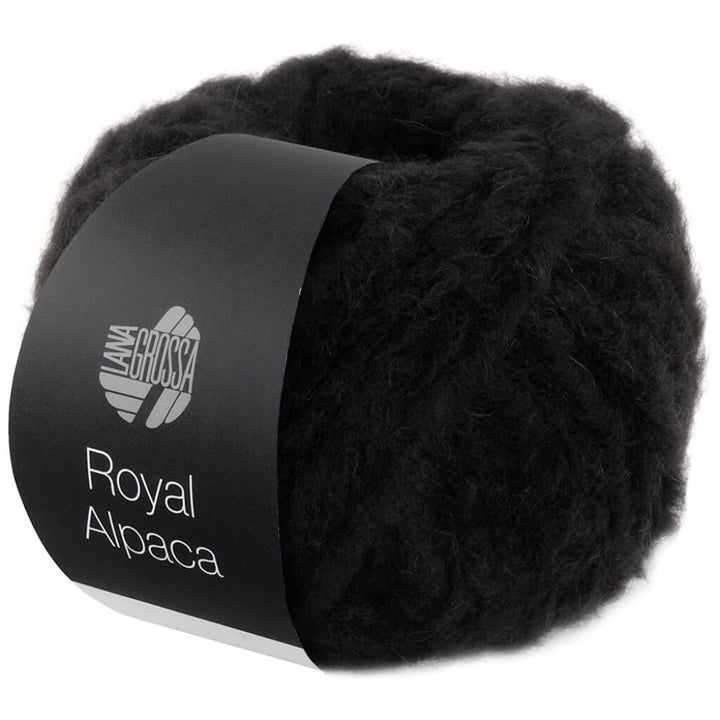 Lana Grossa 14 - Schwarz Lana Grossa Royal Alpaca Lieblingsgarn