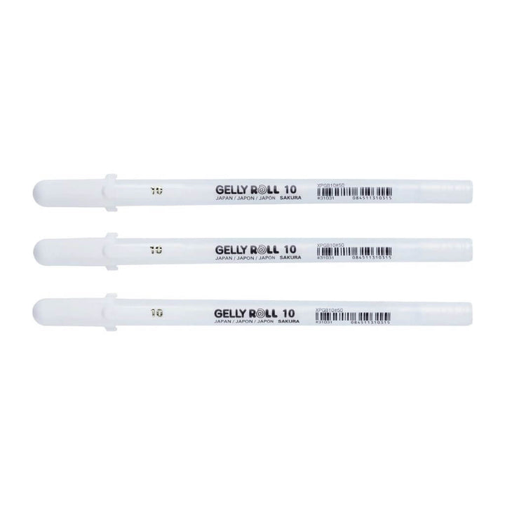 Sakura Royal Talens Gelly Roll Basic White 10 Set 3 Lieblingsgarn