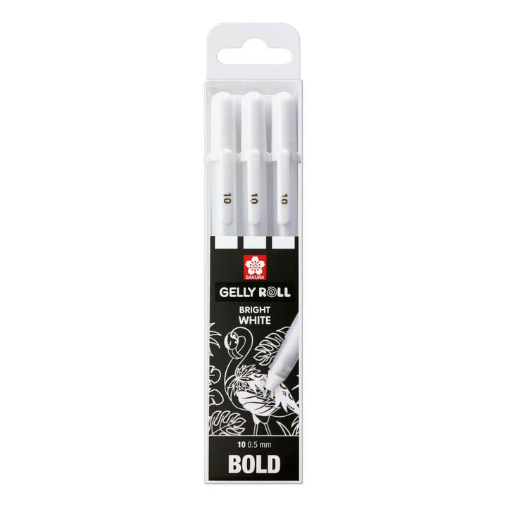 Sakura Royal Talens Gelly Roll Basic White 10 Set 3 Lieblingsgarn