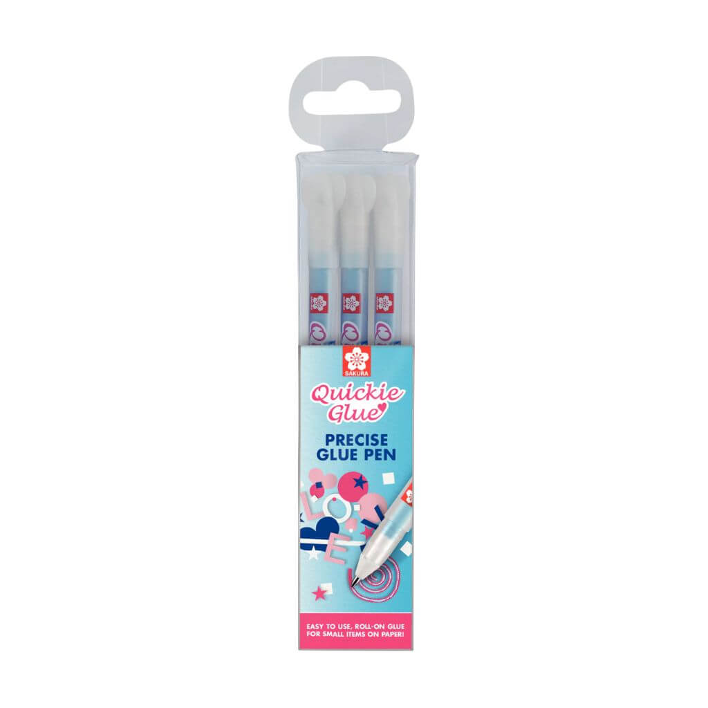Sakura Royal Talens Sammlung Mit 3 Quickie Glue Pens Lieblingsgarn