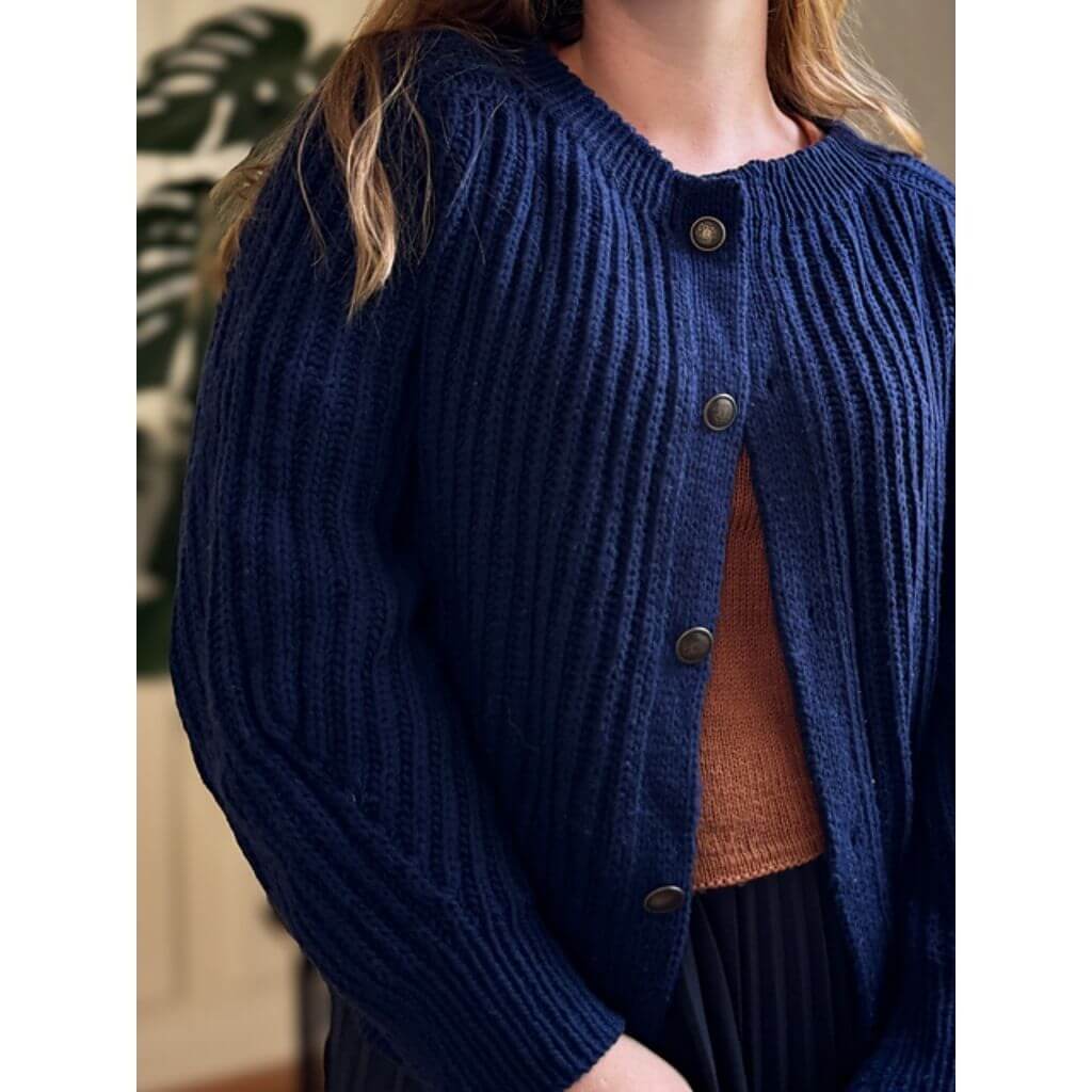 Rust Knitwear Pattern Brioche Bliss Jacke Strickanleitung - Rist Knitwear (PDF) Lieblingsgarn