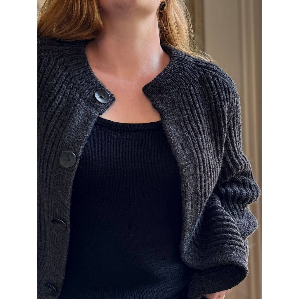 Rust Knitwear Pattern Brioche Bliss Jacke Strickanleitung - Rist Knitwear (PDF) Lieblingsgarn