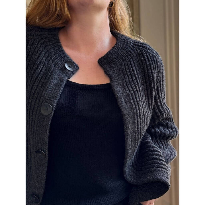 Rust Knitwear Pattern Brioche Bliss Jacke Strickanleitung - Rist Knitwear (PDF) Lieblingsgarn