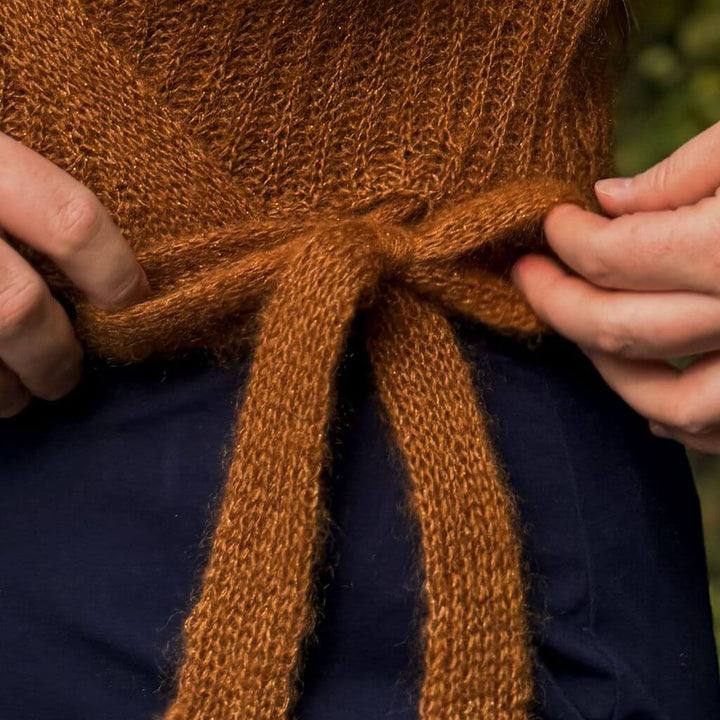 Rust Knitwear Brioche Bliss Wrap Cardigan Strickanleitung - Rust Knitwear (PDF) Lieblingsgarn