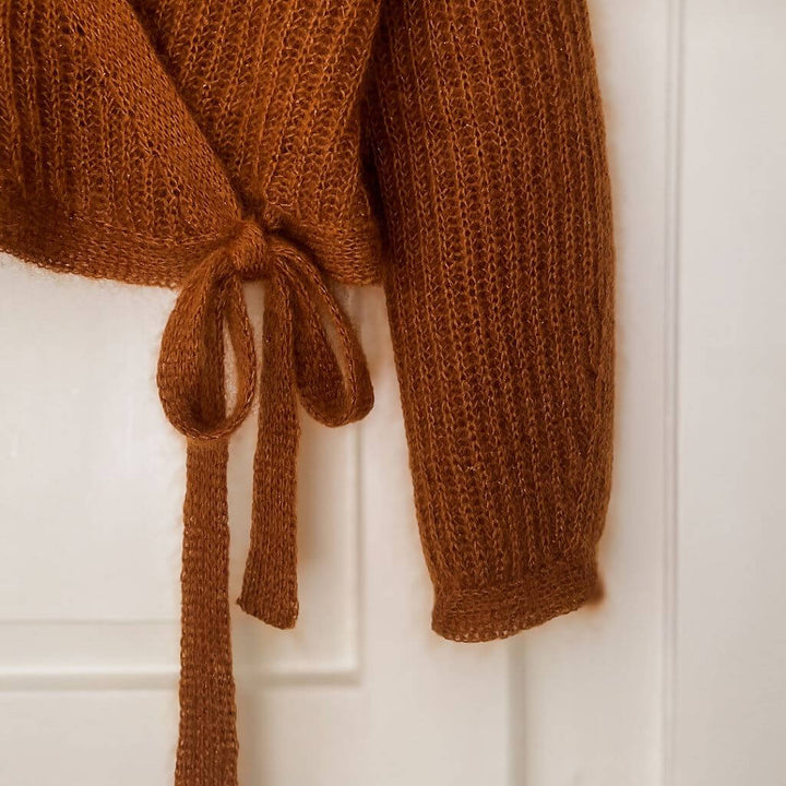 Rust Knitwear Brioche Bliss Wrap Cardigan Strickanleitung - Rust Knitwear (PDF) Lieblingsgarn