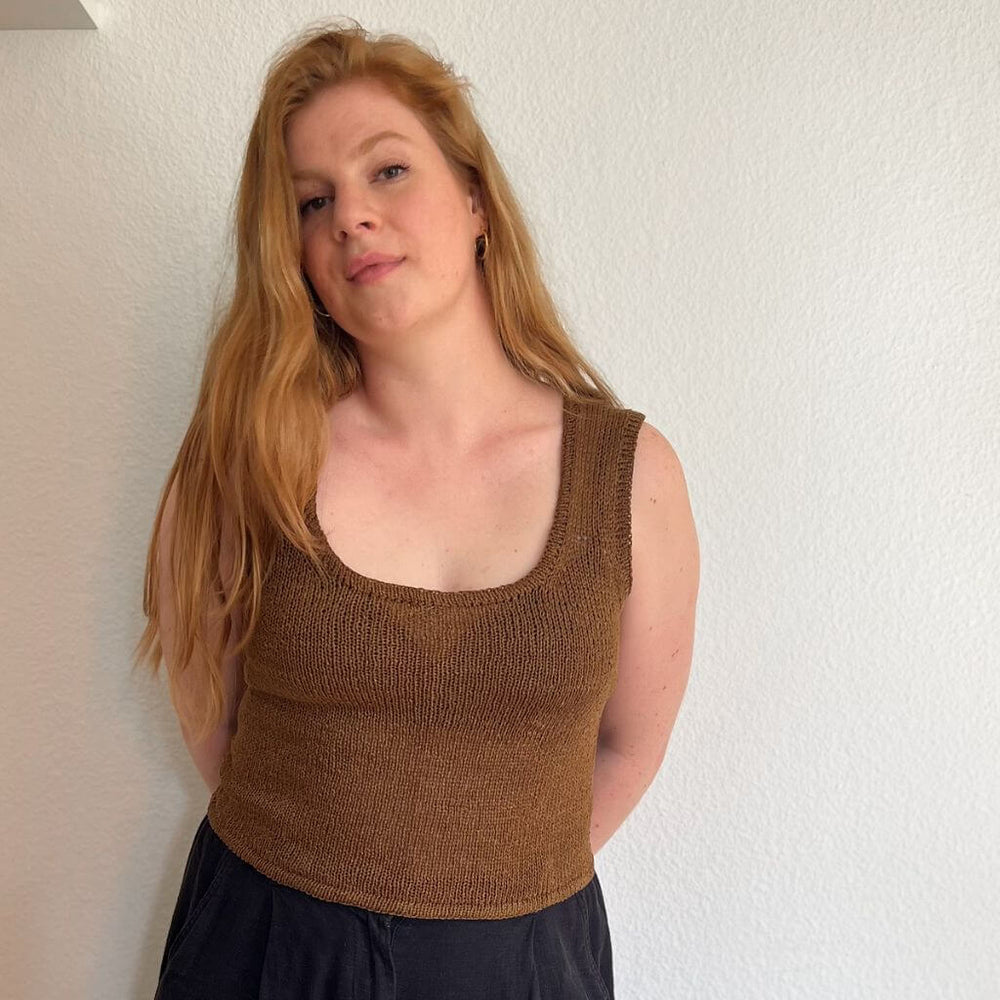 Rust Knitwear Cleo Top Strickanleitung - Rust Knitwear (PDF) Lieblingsgarn