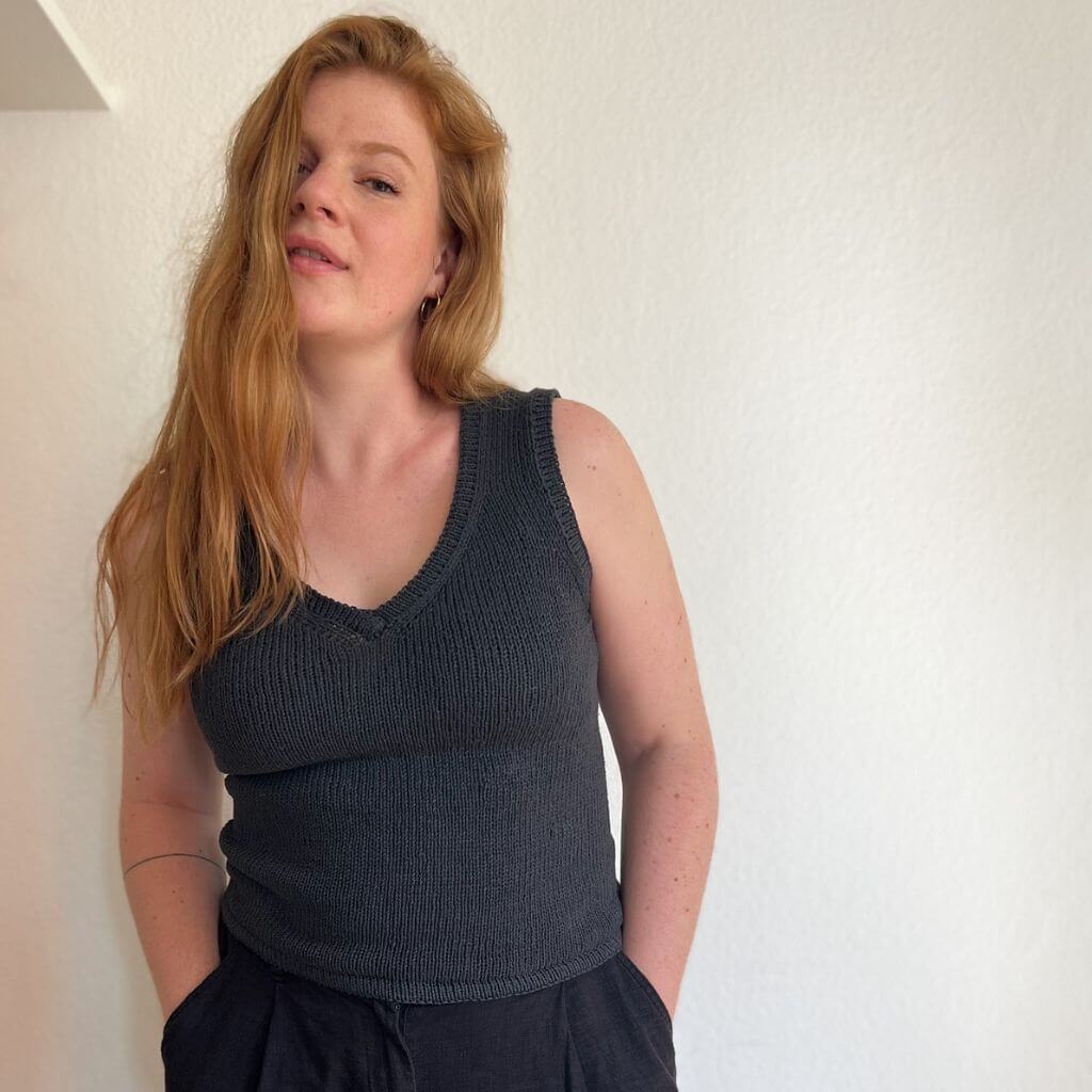 Rust Knitwear Cleo Top Strickanleitung - Rust Knitwear (PDF) Lieblingsgarn