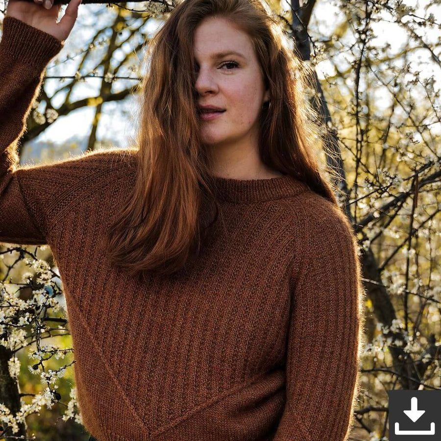 Rust Knitwear Cosmo Sweater Strickanleitung - Rust Knitwear (PDF) Lieblingsgarn