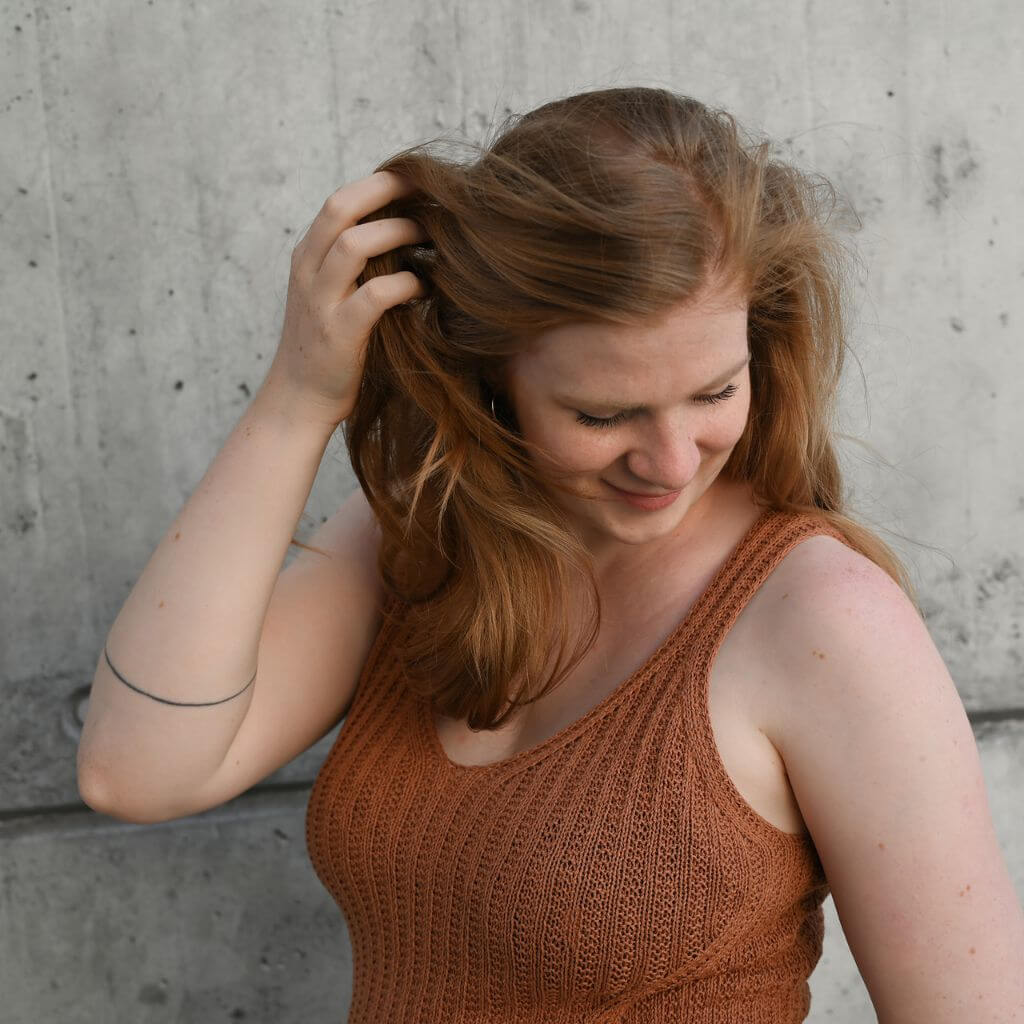 Rust Knitwear Ellie Summer Top Strickanleitung - Rust Knitwear (PDF) Lieblingsgarn