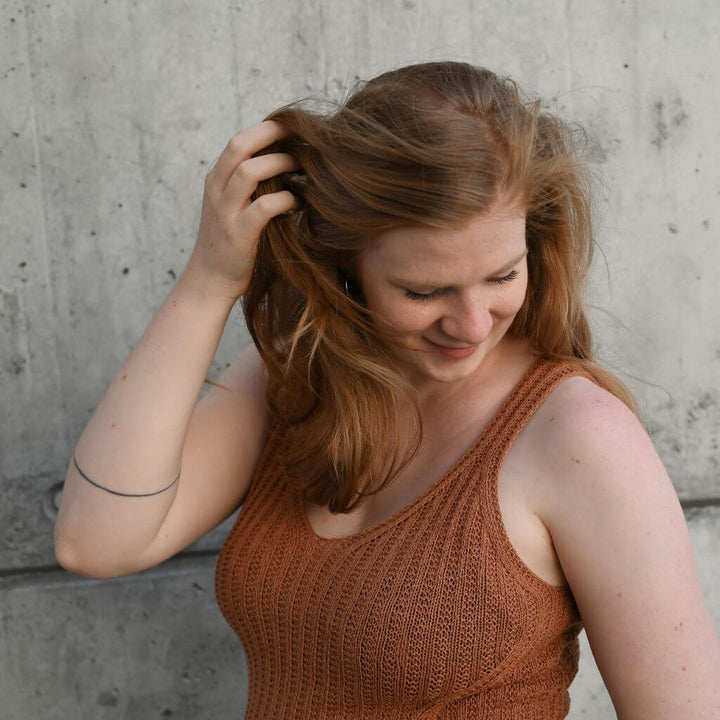 Rust Knitwear Ellie Summer Top Strickanleitung - Rust Knitwear (PDF) Lieblingsgarn