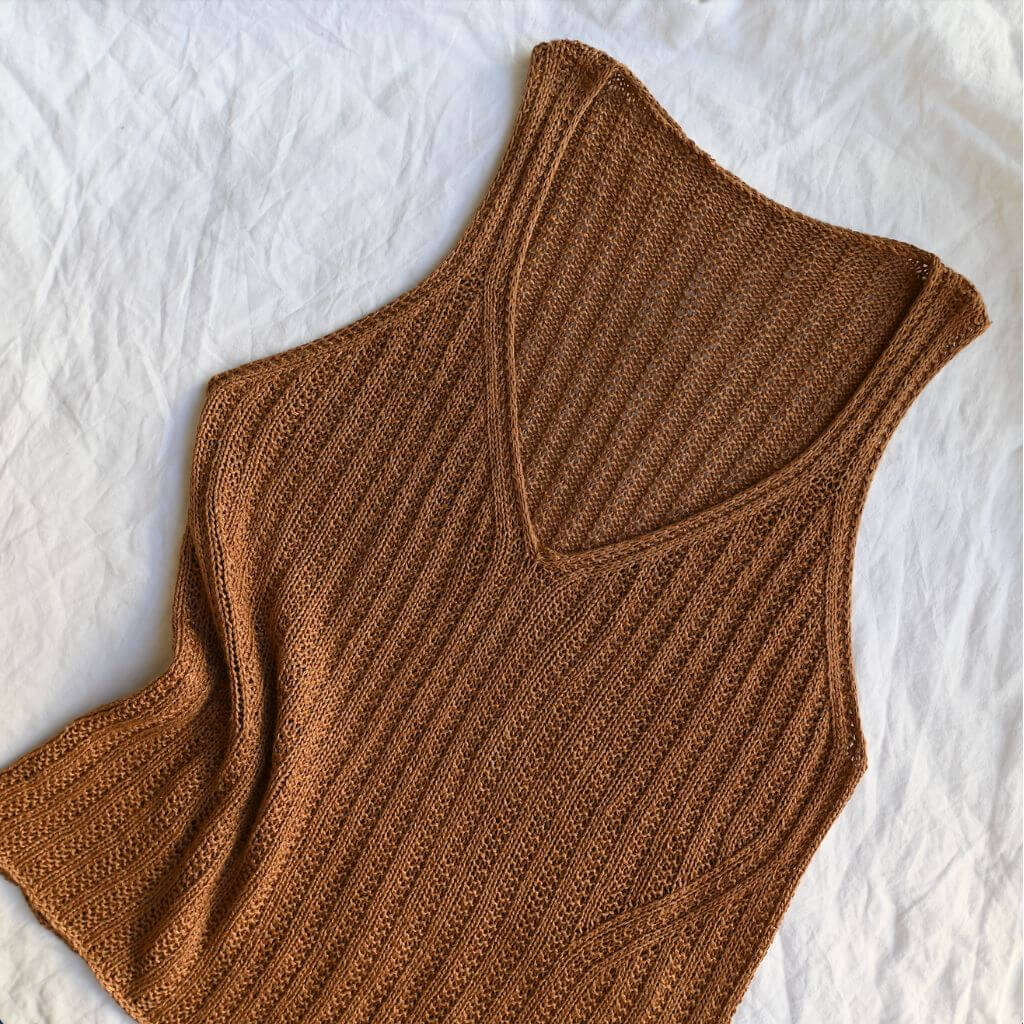 Rust Knitwear Ellie Summer Top Strickanleitung - Rust Knitwear (PDF) Lieblingsgarn