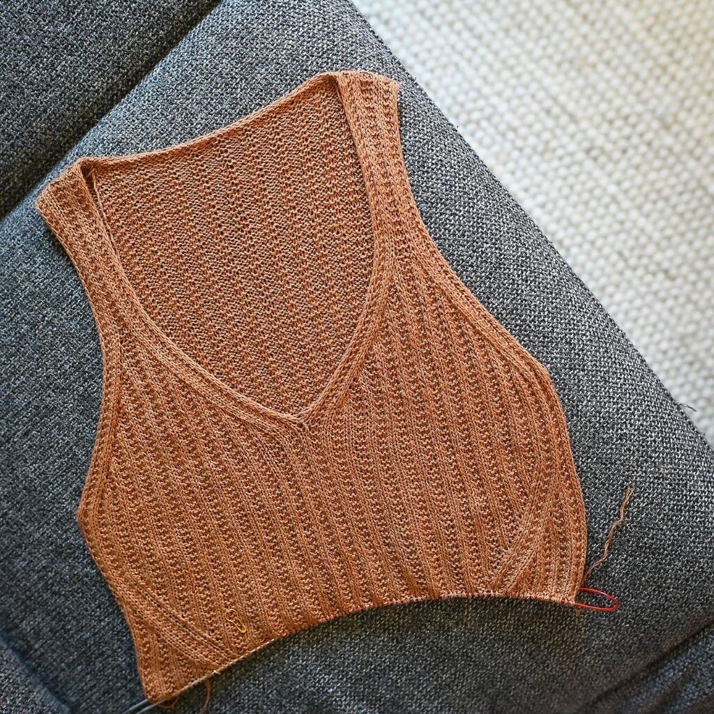 Rust Knitwear Ellie Summer Top Strickanleitung - Rust Knitwear (PDF) Lieblingsgarn