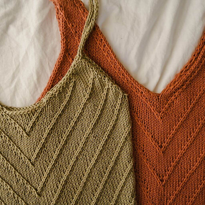 Rust Knitwear Pattern Lines Summertop Strickanleitung - Rust Knitwear (PDF) Lieblingsgarn