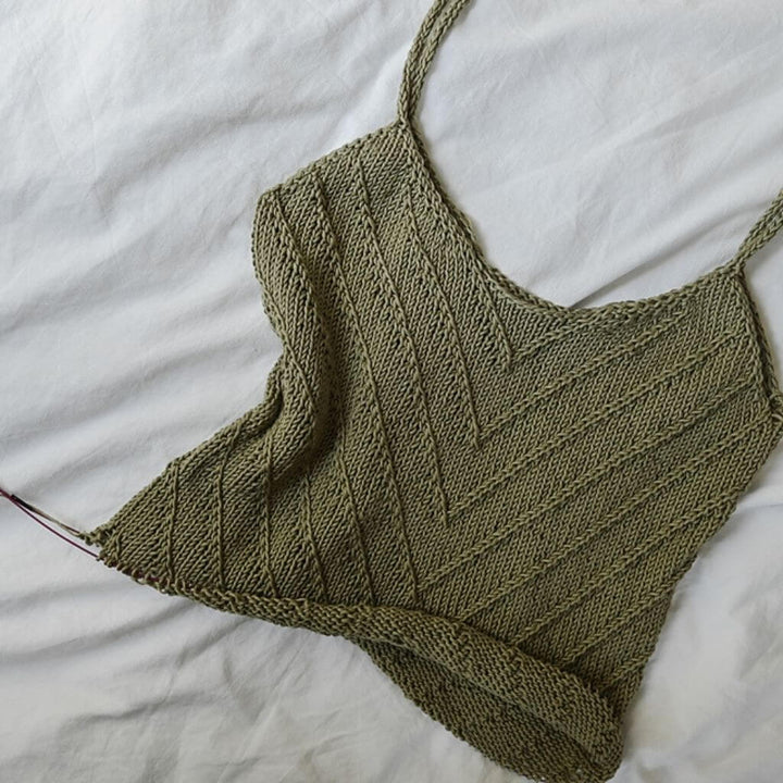 Rust Knitwear Pattern Lines Summertop Strickanleitung - Rust Knitwear (PDF) Lieblingsgarn