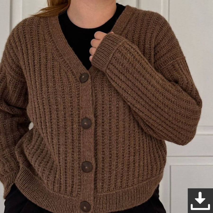 Rust Knitwear Margaux Cardigan Strickanleitung - Rust Knitwear (PDF) Lieblingsgarn