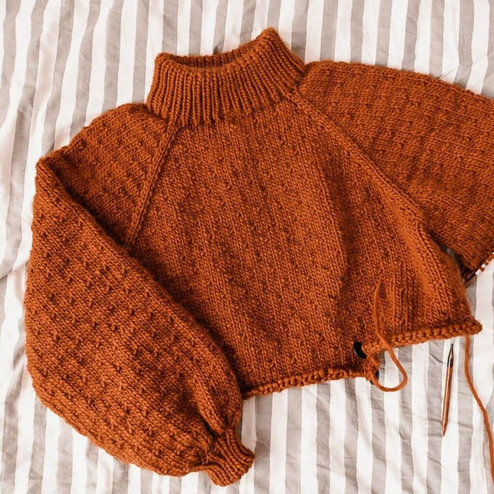 Rust Knitwear Pattern Myra Sweater Strickanleitung - Rust Knitwear (PDF) Lieblingsgarn