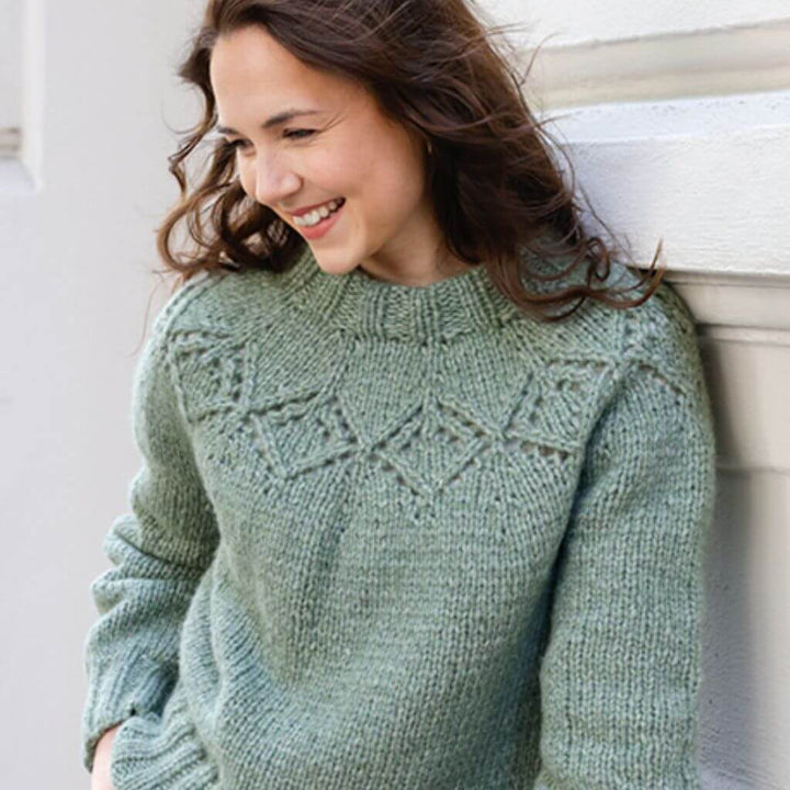 Drops Damen Pullover Sage Advice Strickanleitung - Drops (PDF) Lieblingsgarn