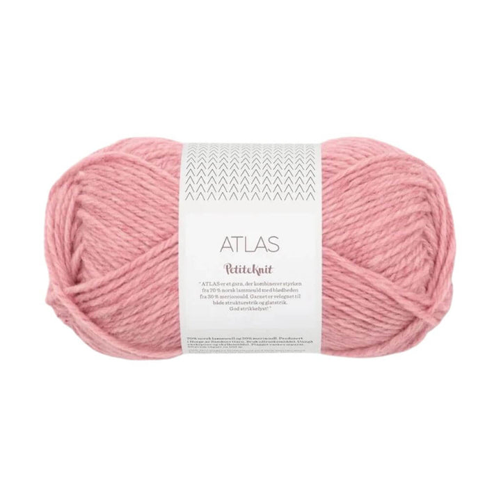 Sandnes Garn 4523 - rosewater melange Sandnes Garn Atlas by PetiteKnit Lieblingsgarn