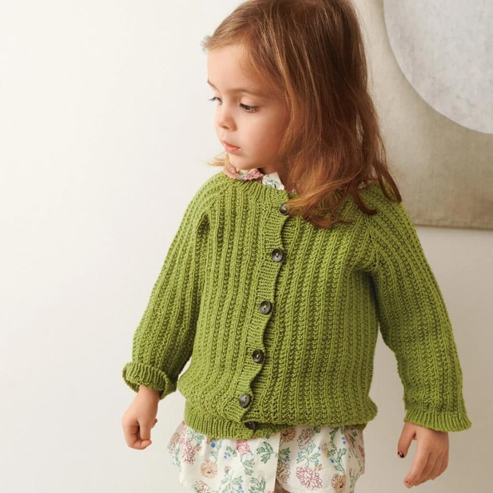 Sandnes Garn Ellis Cardigan Baby Strickanleitung - Sandnes Garn (Heft) Lieblingsgarn