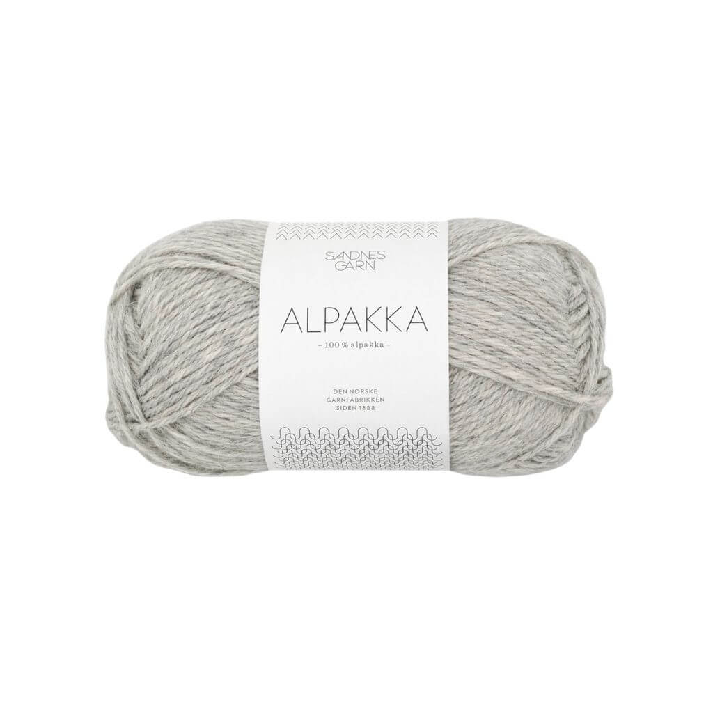 Sandnes Garn 1032 - Lys Gråmelert Sandnes Garn Alpakka 50g Lieblingsgarn