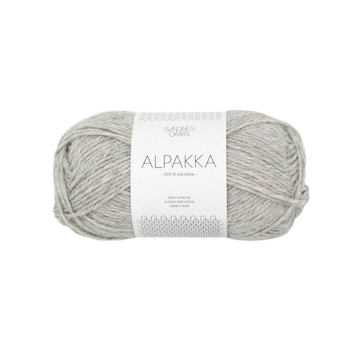 Sandnes Garn 1032 - Lys Gråmelert Sandnes Garn Alpakka 50g Lieblingsgarn