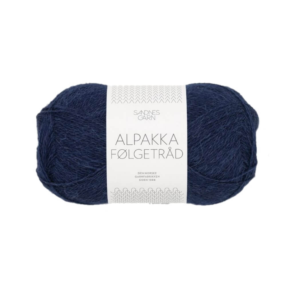 Sandnes Garn 5882 - Marineblau Sandnes Garn Alpakka Følgetråd Lieblingsgarn