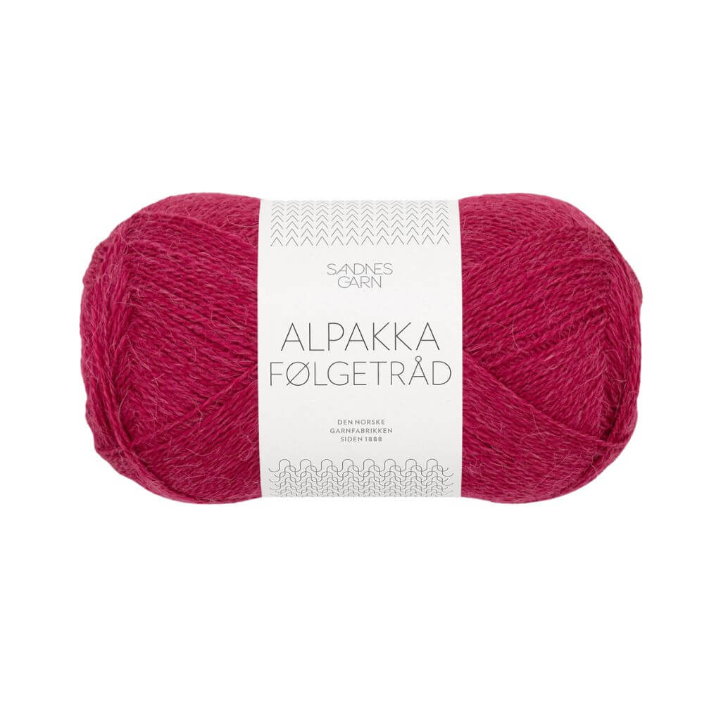 Sandnes Garn 4255 - rumba red Sandnes Garn Alpakka Følgetråd Lieblingsgarn