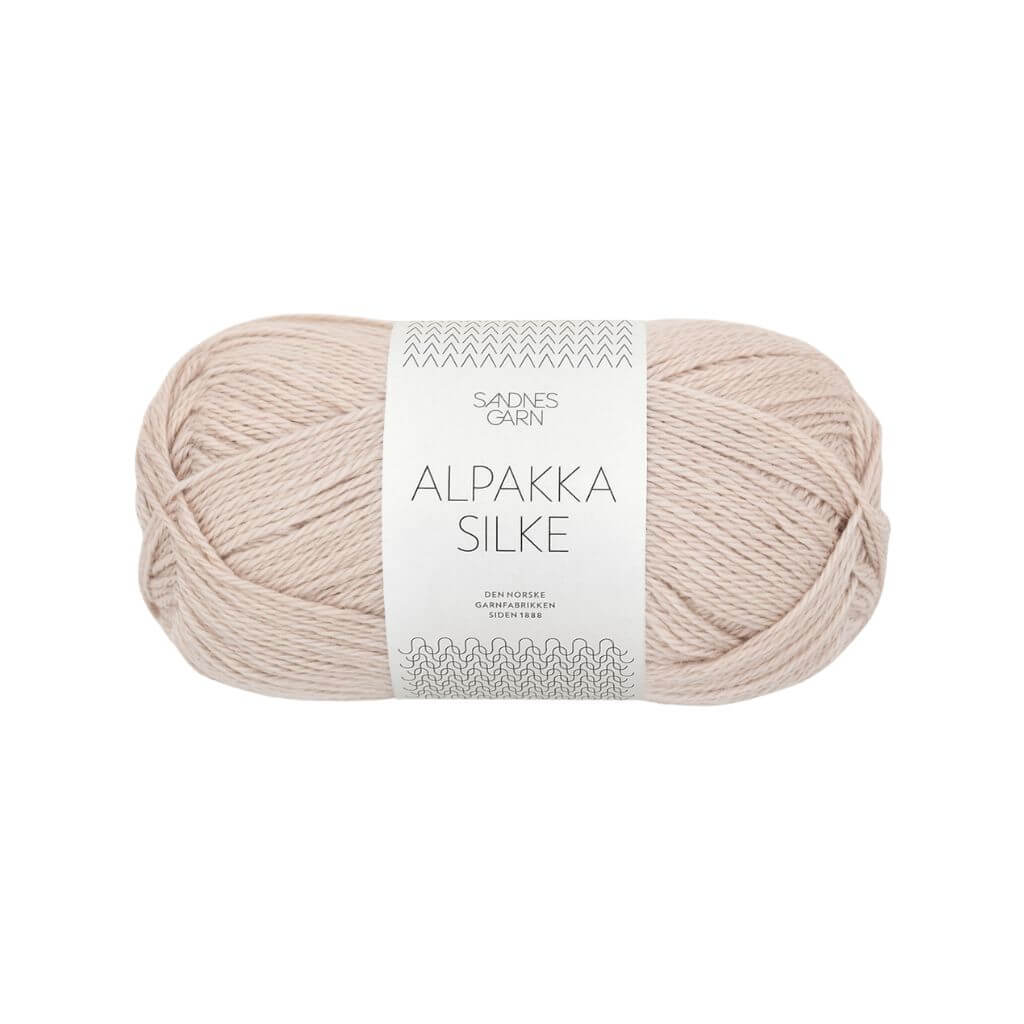 Sandnes Garn 2521 - Sand Sandnes Garn Alpakka Silke 50 g Lieblingsgarn