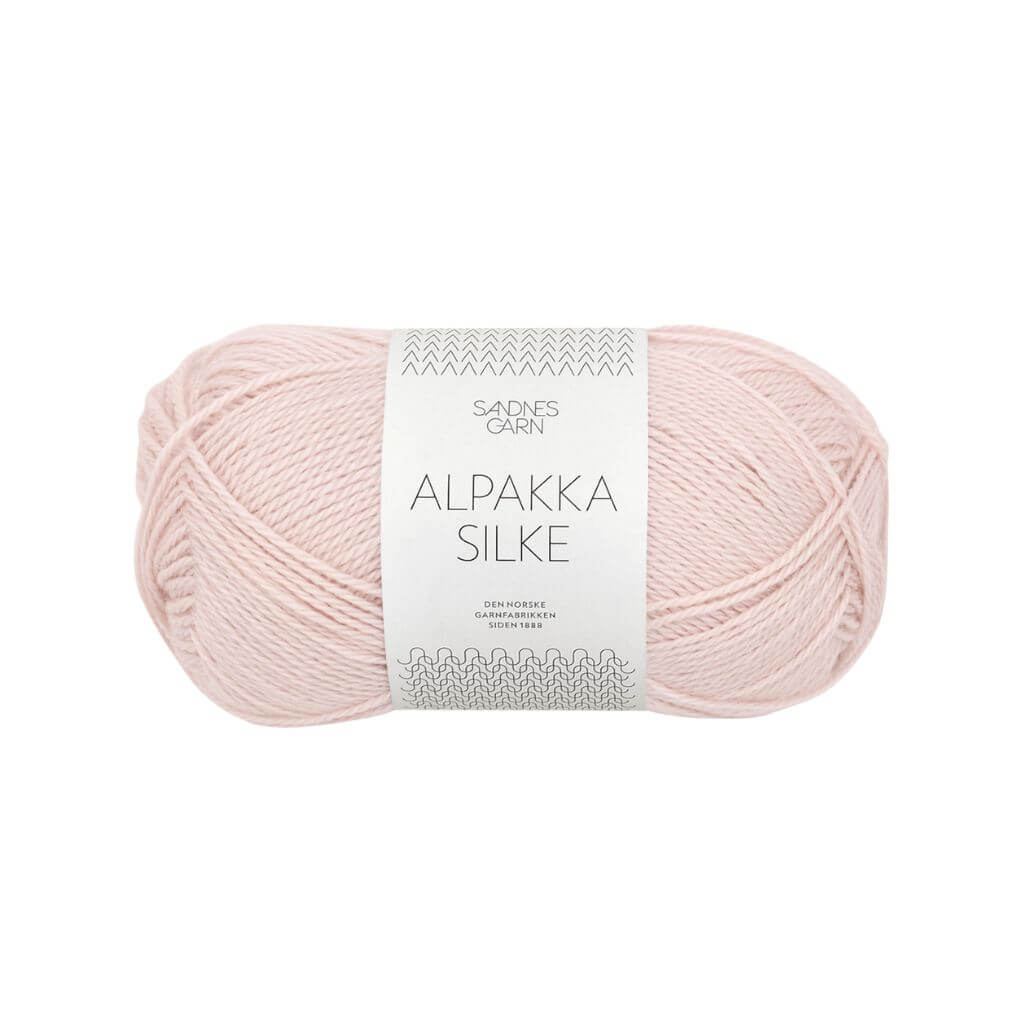 Sandnes Garn 3511 - Pudderrosa Sandnes Garn Alpakka Silke 50 g Lieblingsgarn
