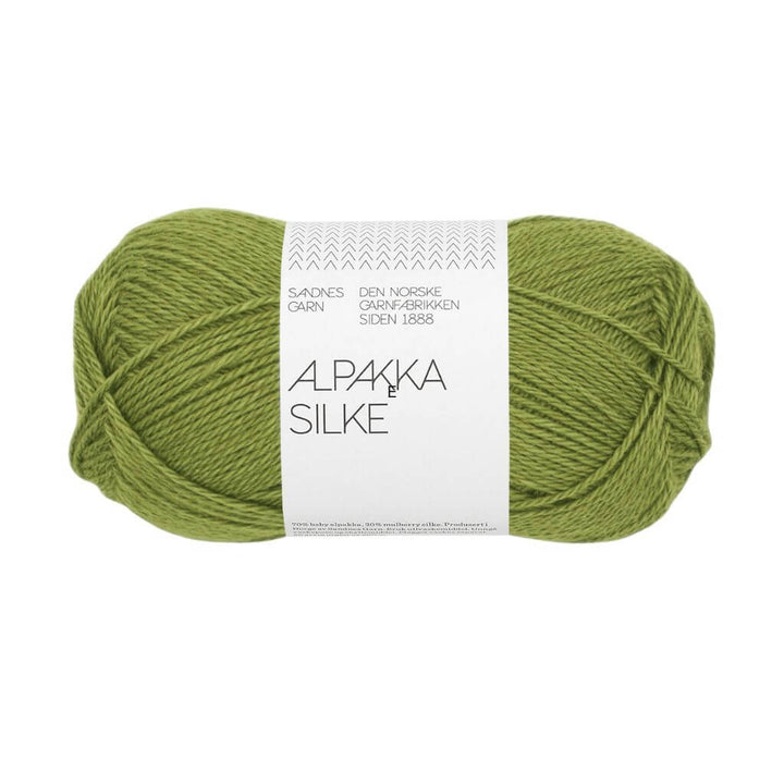 Sandnes Garn 9564 - matcha Sandnes Garn Alpakka Silke 50 g Lieblingsgarn