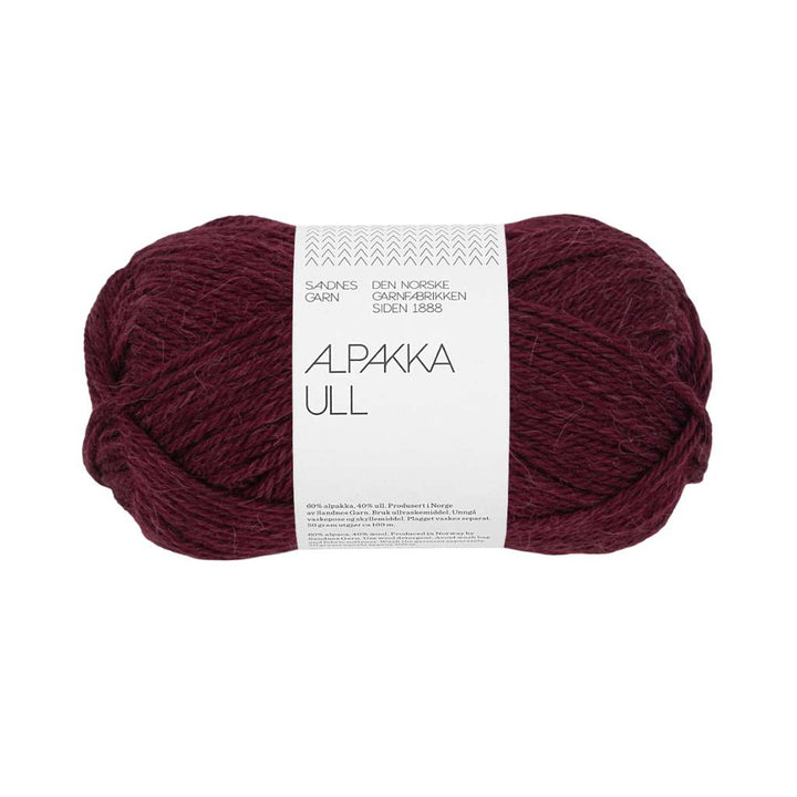 Sandnes Garn 4372 - deep burgundy Sandnes Garn Alpakka Ull 50 g Lieblingsgarn