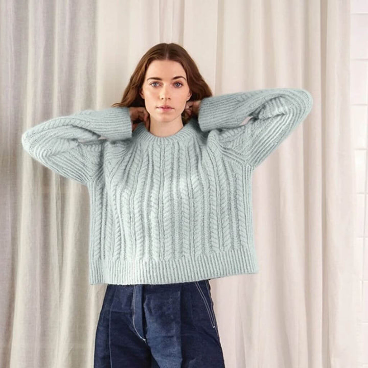 Sandnes Garn Pattern Damen Pullover Kaja Sweater Strickanleitung - Sandnes Garn (Heft) Lieblingsgarn