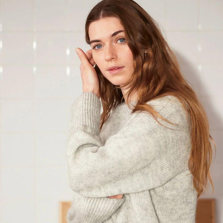 Sandnes Garn Pattern Damen Pullover Heather Sweater Strickanleitung - Sandnes Garn (Heft) Lieblingsgarn