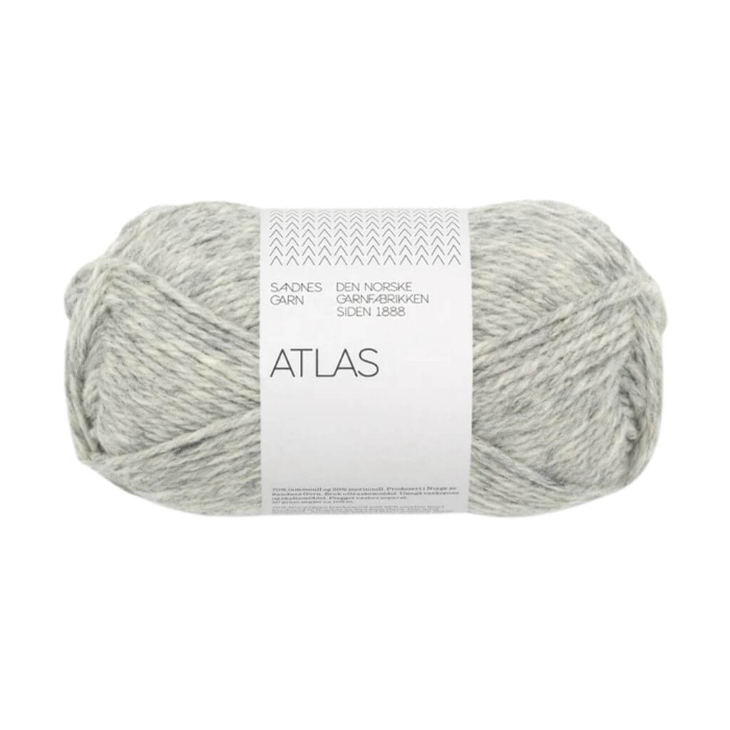 Sandnes Garn 1042 - grey mottled Sandnes Garn Atlas 50g Lieblingsgarn