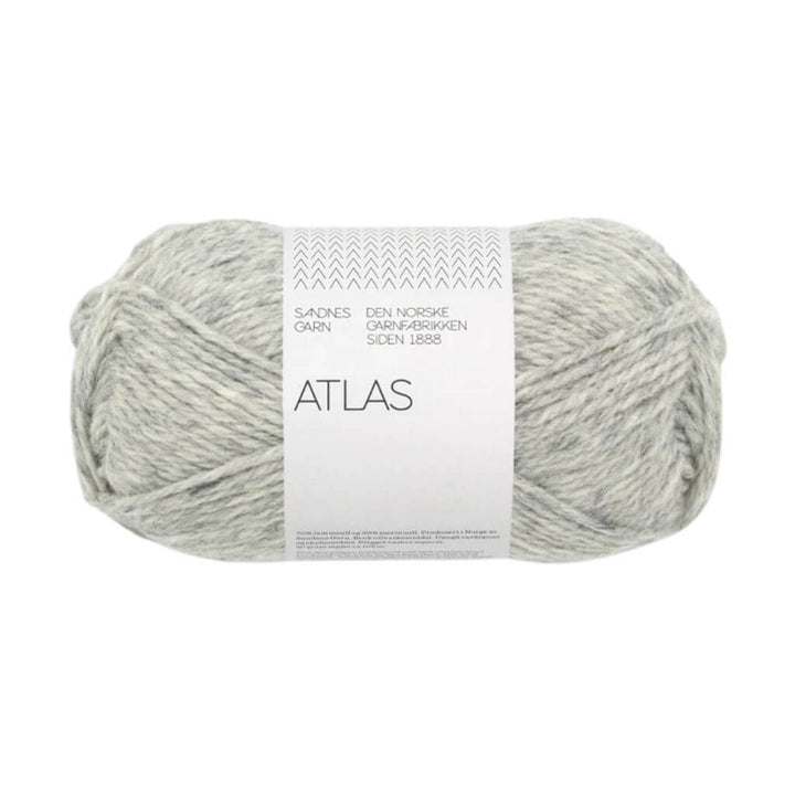 Sandnes Garn 1042 - grey mottled Sandnes Garn Atlas 50g Lieblingsgarn