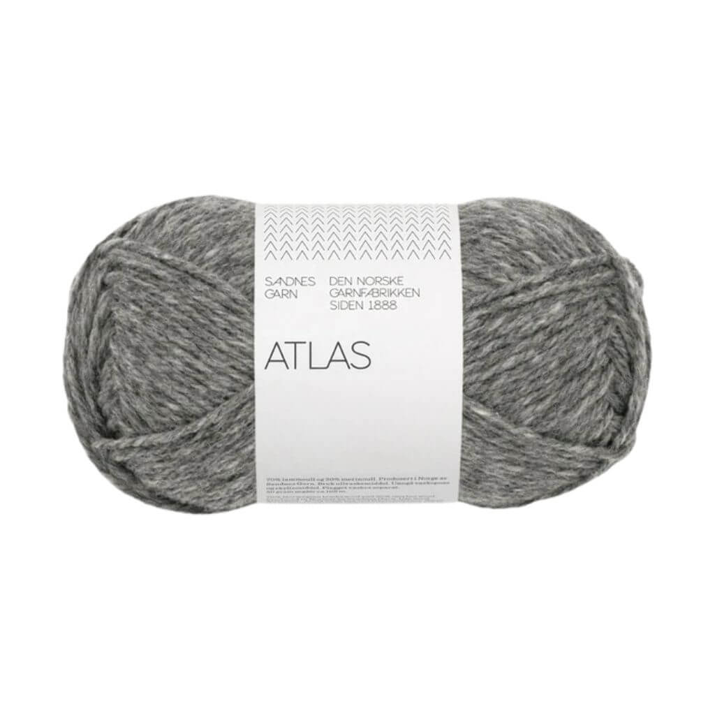 Sandnes Garn 1055 - dark grey mottled Sandnes Garn Atlas 50g Lieblingsgarn