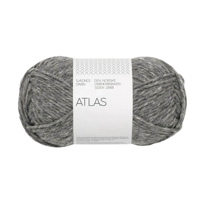 Sandnes Garn 1055 - dark grey mottled Sandnes Garn Atlas 50g Lieblingsgarn